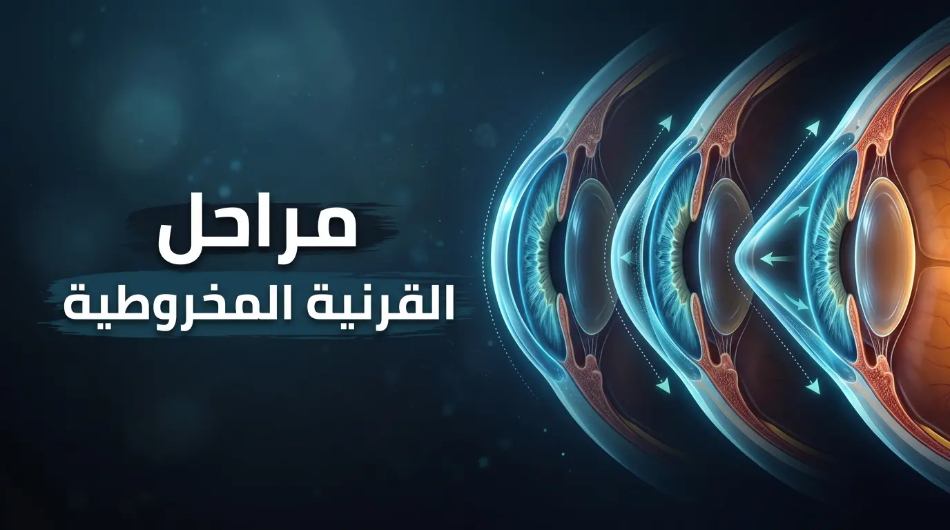 مراحل القرنية المخروطية