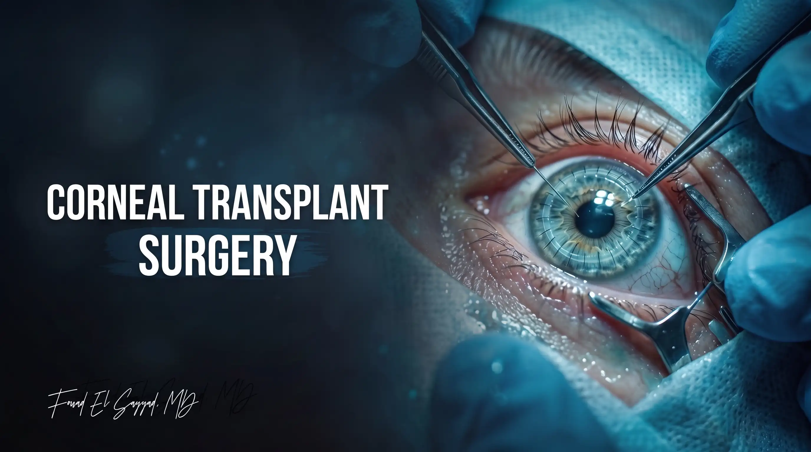 Corneal Transplant: PK, DALK, DSAEK and DMEK Explained