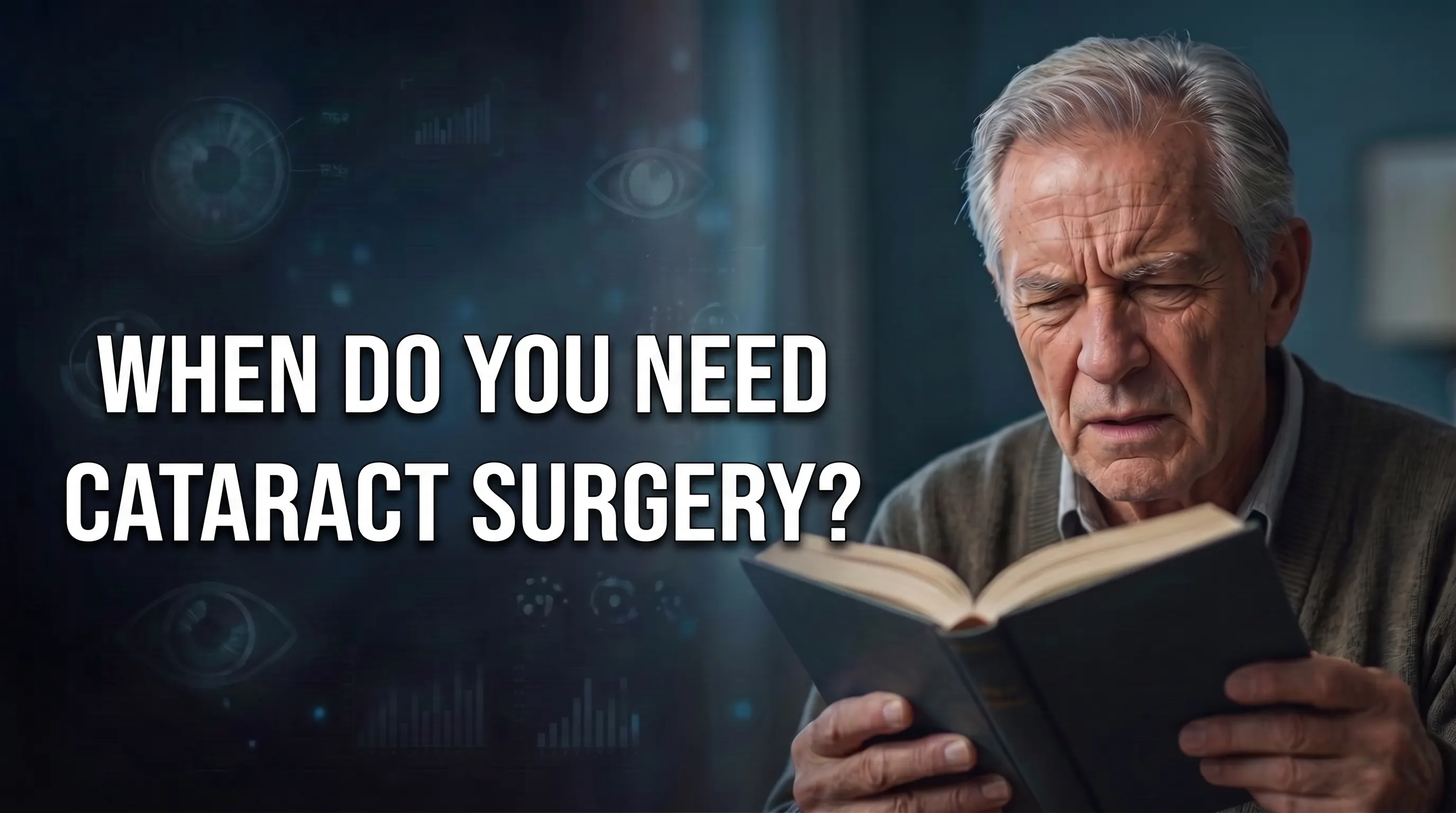 When Is Cataract Surgery Needed? How to Know It Is Time
