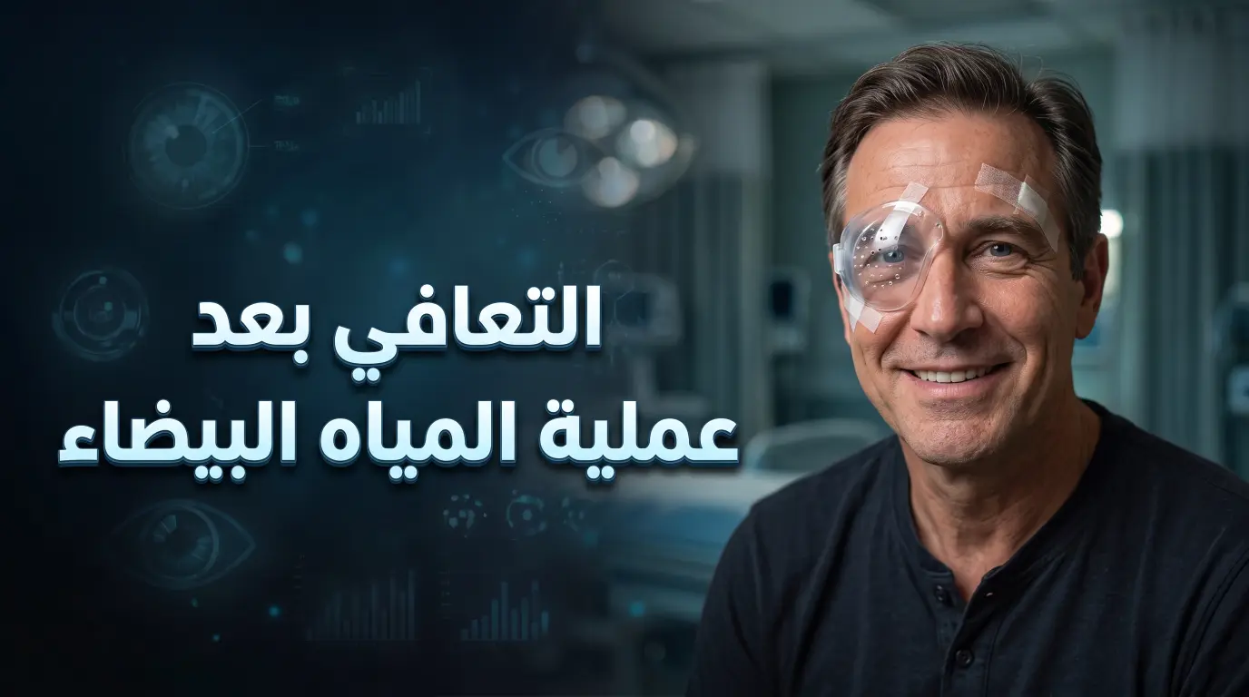 التعافي بعد عملية المياه البيضاء