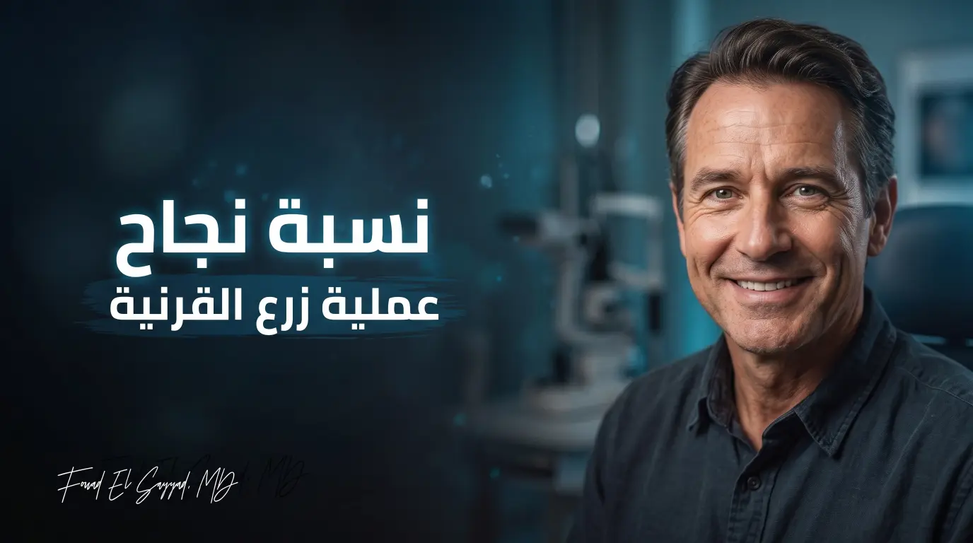 نسبة نجاح عملية زرع القرنية