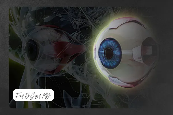 Doctor specializing in keratoconus and its treatment with laser