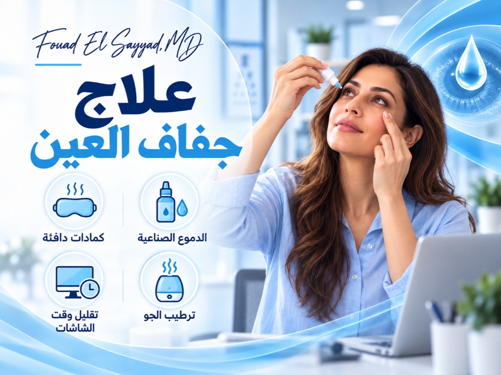 علاج جفاف العين