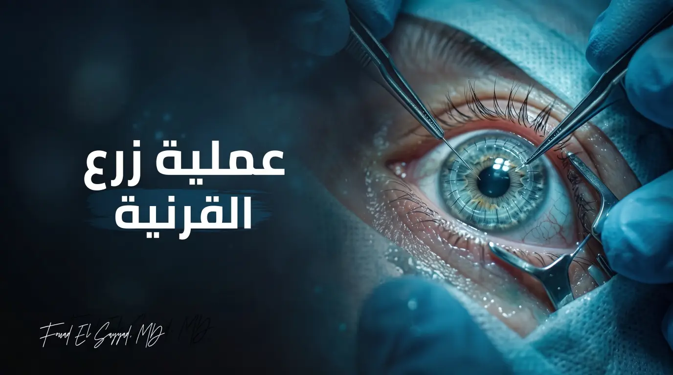 عملية زرع القرنية